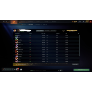 8158MMR мейн пул, 65 уровень трофея, 2600 игр