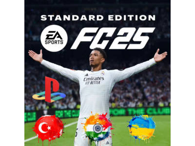 FC 25 Standard/PS4/PS5/Turkey/Ukraine/India/PS/FIFA