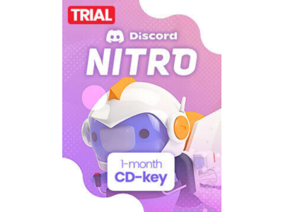 Discord Nitro 1 месяц, 2-кратное ускорение