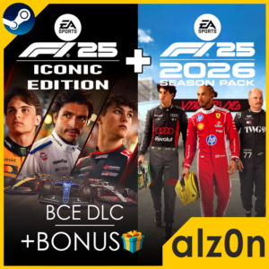 🟥F1 25 - Iconic + 2026 Season Pack・STEAM・ГАРАНТИЯ