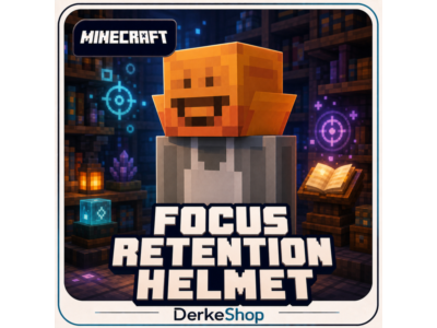 🔑Minecraft Focus Retention Helmet Key➤Java/Bedrock
