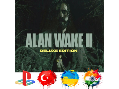 Alan Wake 2 Deluxe PS5/Турция/Украина/Индия/PS