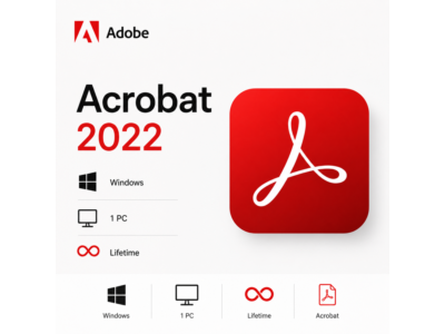 Adobe Acrobat Pro DC 2022 ОС Windows 1 PC 🔄Lifetime🔄