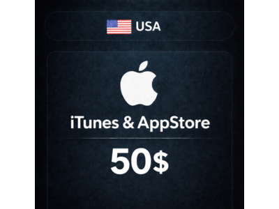 🍎 Подарочная карта Apple iTunes (USA) 50$