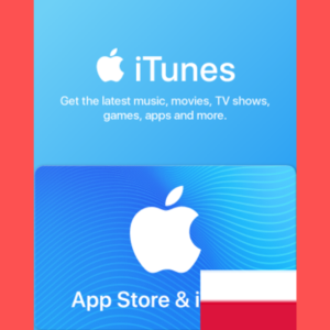 APPLE APP STORE & ITUNES PL 25 PLN ПОДАРОЧНАЯ КАРТА ПОЛЬША