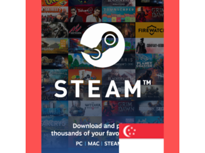 Steam SG 5 SGD Game Card Singapore CODE AUTO Singapore