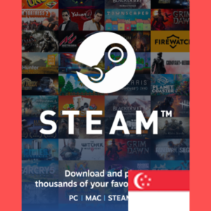 Steam SG 75 SGD Game Card Singapore CODE AUTO Singapore