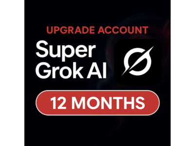 UPGRADE SUPERGROK ACCOUNT 1-12 MONTHS