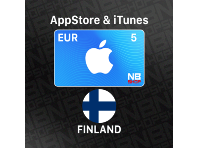 Apple iTunes Gift Card 5€ EUR (Finland)