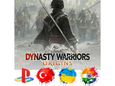 DYNASTY WARRIORS ORIGINS PS5/Türkiye/Ukraine/India/PS