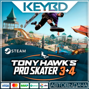 Tony Hawk's Pro Skater 3 + 4 · Standard/Deluxe•Steam RU