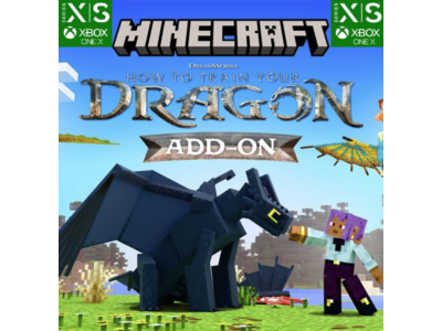 ✅ Minecraft: How to Train Your Dragon Add-On XBOX ONE SERIES X|S KEY 🔑