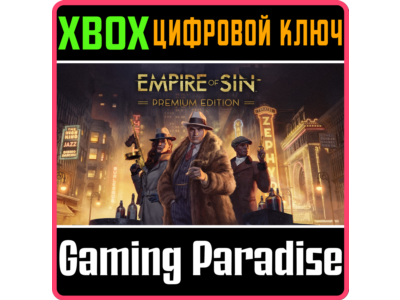 EMPIRE OF SIN - PREMIUM EDITION XBOX KEY/CODE