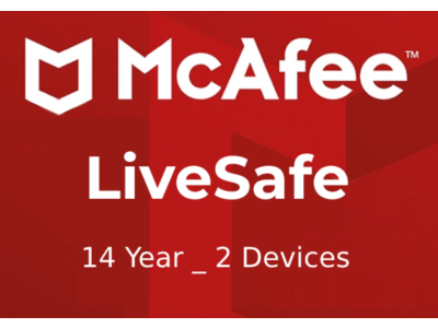 McAfee LiveSafe – 10 Years – 1 Device – GLOBAL