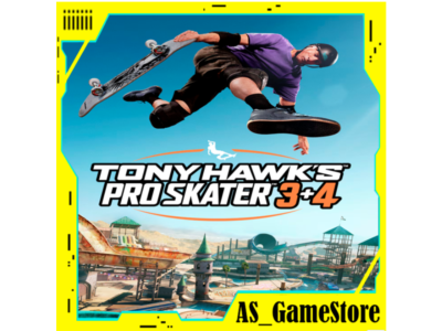 🔵Tony Hawk's Pro Skater 3 + 4