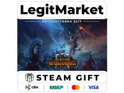 Total War: WARHAMMER III / Steam АВТО / РУ + МИР