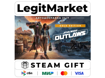 Star Wars Outlaws Gold / Steam AUTO / RU+WORLD