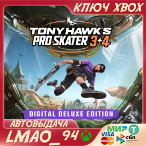 Tony Hawks Pro Skater 3 + 4 Deluxe Edition XBOX