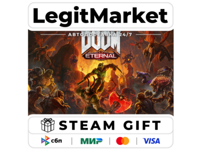 DOOM Eternal / Steam АВТО / РУ + МИР
