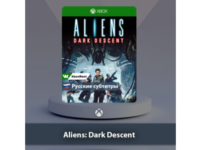 ☀️ Aliens Dark Descent 🎮Xbox One | Series X|S
