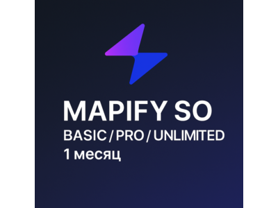 MAPIFY.SO BASIC/PRO/UNLIMITED 1 MONTH
