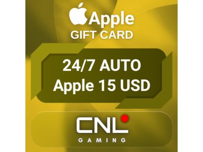 24/7 AUTO | Apple 15 USD (Gift Card)