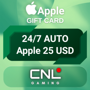 24/7 AUTO | Apple 25 USD (Gift Card)