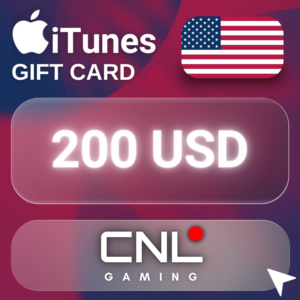 24/7 AUTO | Apple & iTunes 200 USD (Gift Card)