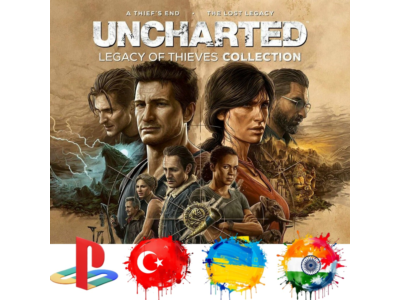 UNCHARTED Legacy of Thieves PS5/Türkiye/Ukraine/India/P