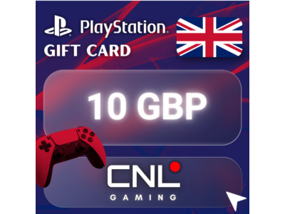 24/7 АВТО | PlayStation 10 GBP (подарочная карта)