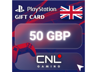 24/7 АВТО | PlayStation 50 GBP (подарочная карта)