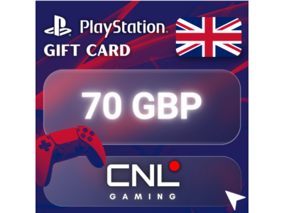 24/7 АВТО | PlayStation 70 GBP (подарочная карта)