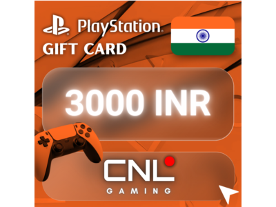 24/7 АВТО | PlayStation 3000 INR (подарочная карта)