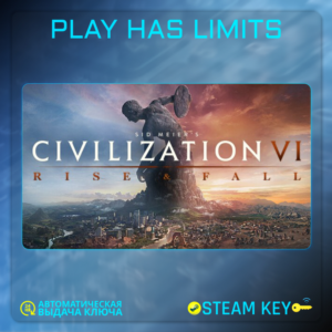 🔑Sid Meier’s Civilization® VI: Rise and Fall Global+RU