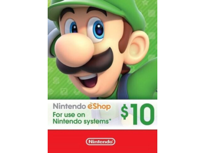 🍄Nintendo eShop💳Card 10 USD🍄Ключ карта🍄Нинтендо⚡США