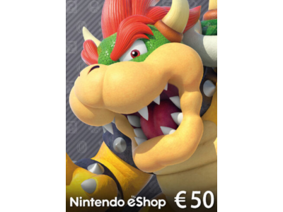 🍄Nintendo eShop🔥Card 50 EUR💰 Key SPAIN🇪🇸