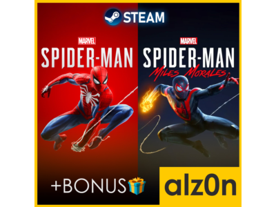 🟥Marvel’s Spider-Man Remastered + Miles Morales・STEAM・