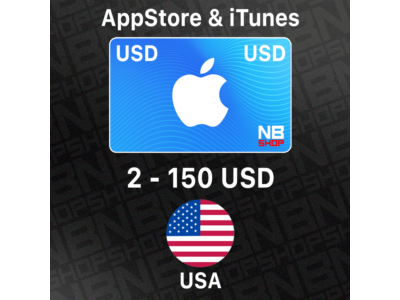 Подарочная карта Apple iTunes 2 - 150 USD (USA) США - Ключ