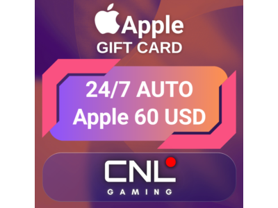 24/7 AUTO | Apple 60 USD (Gift Card)