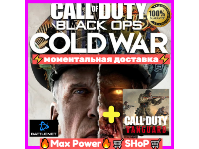 Call of Duty: Black Ops Cold War + Call of Duty: Vanguard онлайн аккаунт