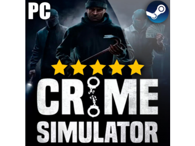 ・CRIME SIMULATOR (2025)・STEAM АККАУНТ + ИГРЫ・