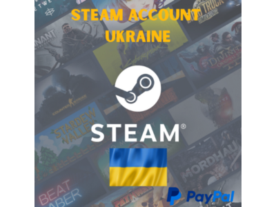 Новый аккаунт Steam Украина - Полный доступ - PayPal