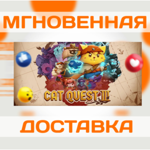 CAT QUEST III  STEAM  WORLDWIDE + RU  KEY