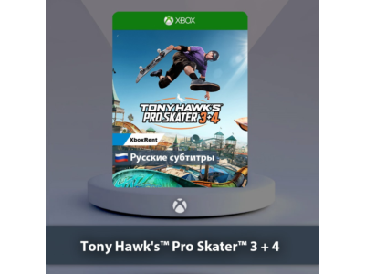 ☀️ Tony Hawk's Pro Skater 3 4 🎮Xbox One | Series X|S