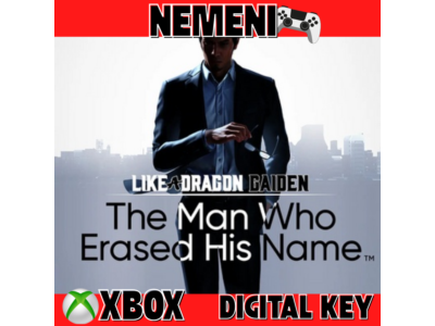 LIKE A DRAGON GAIDEN THE MAN WHO ERASED XBOX X/SКЛЮЧ