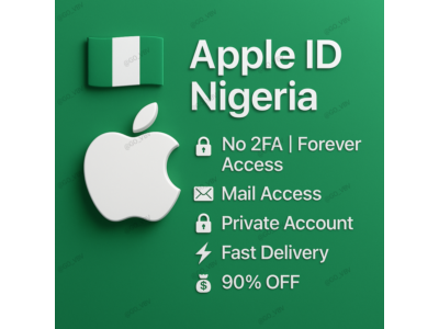 Apple ID Нигерия | Пожизненный доступ | Без 2FA | Доста