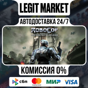 RoboCop: Rogue City - Unfished / Steam АВТО RU + WORLD