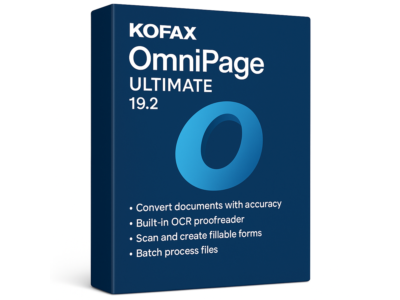Kofax OmniPage Ultimate 19.2  Lifetime License
