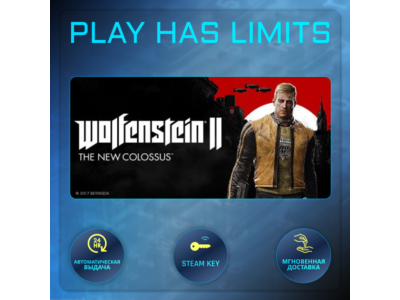 🔑Wolfenstein II The New Colossus Deluxe СНГ+РФ