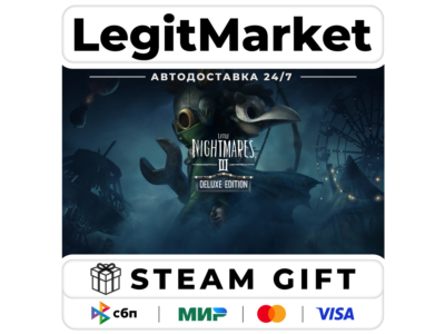 Little Nightmares III DELUXE Steam GIFT РУ+МИР АВТО